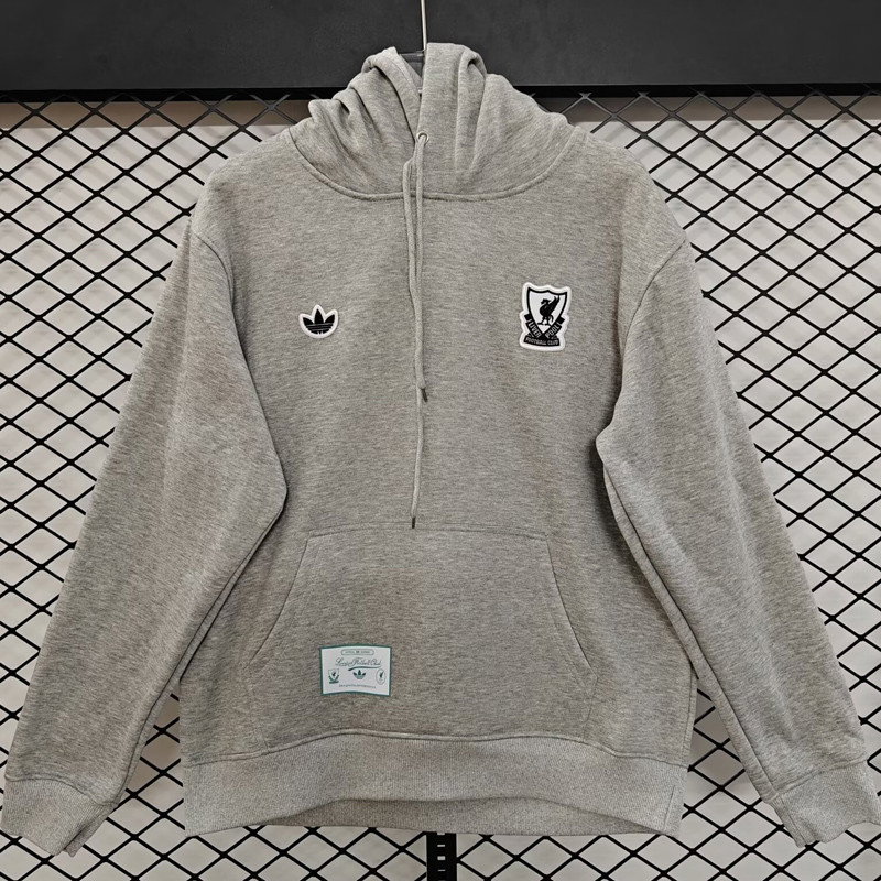 Liverpool F.C Adidas Trefoil Casual Hoody_2