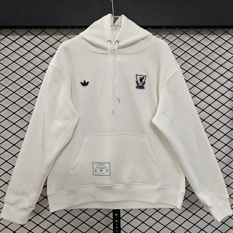 Liverpool F.C Adidas Trefoil Casual Hoody_4