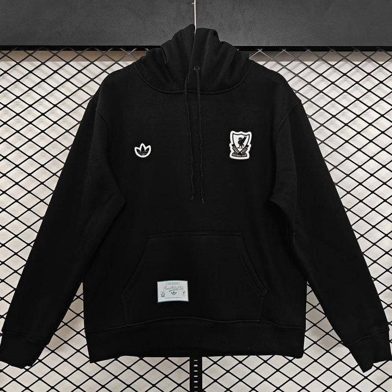 Liverpool F.C Adidas Trefoil Casual Hoody_6