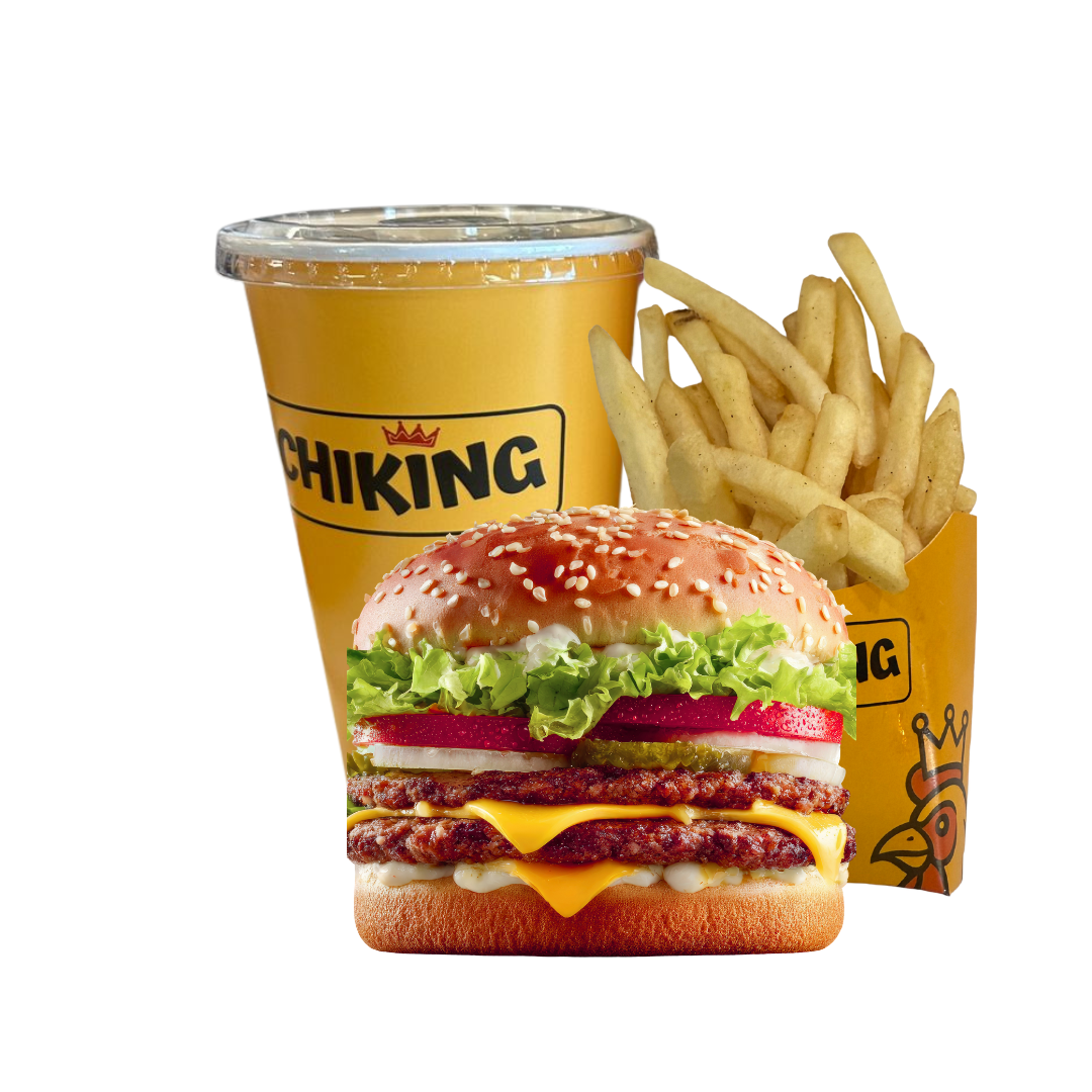 DOUBLE CHEESE BURGER 