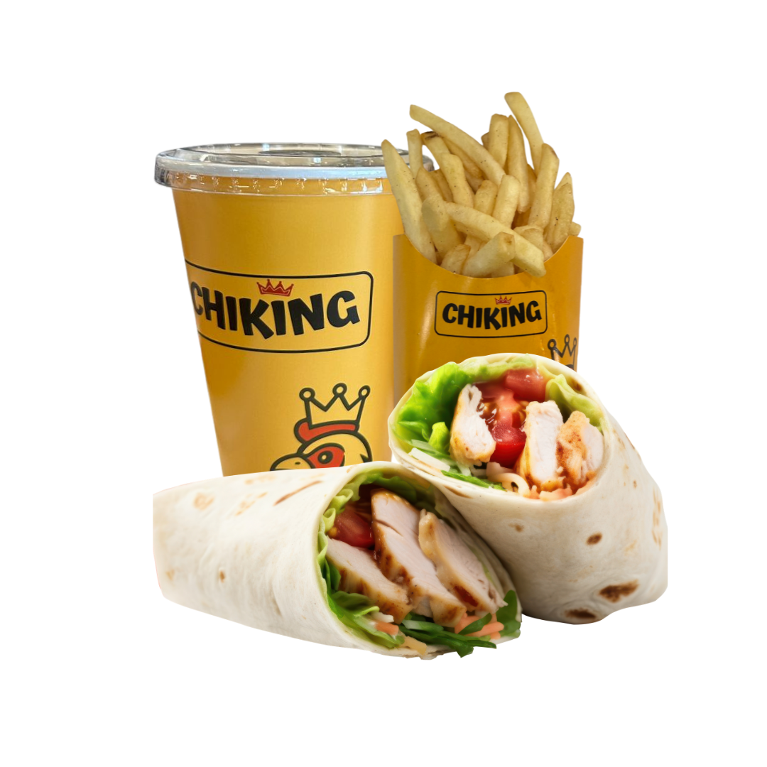  ChiKING WRAP - SPICY BBQ
