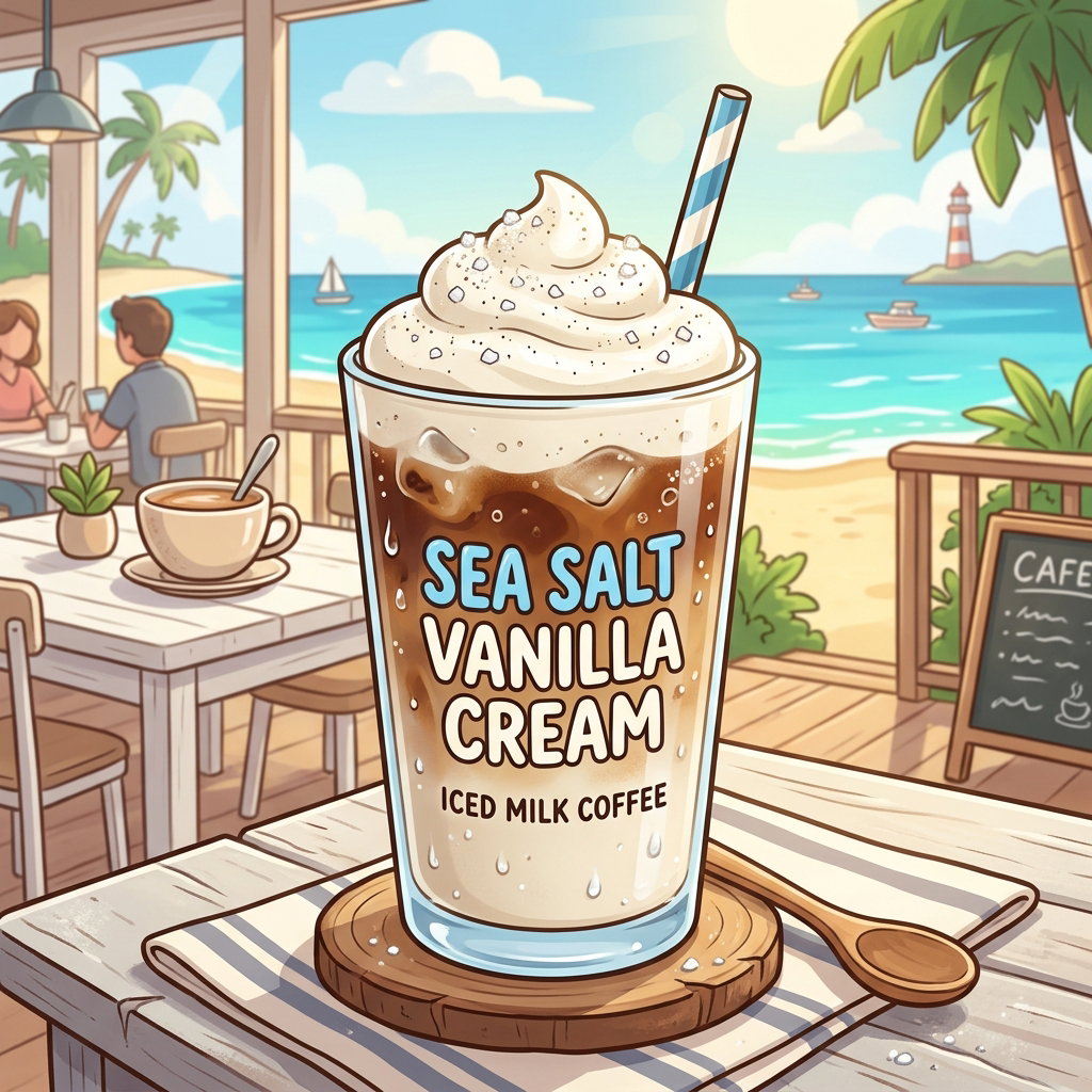 Moccana Spanish w Sea Salt Vanilla Cream
