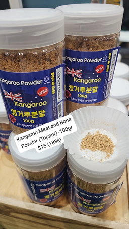 Wild Kangaroo 100g Powder - Topper
