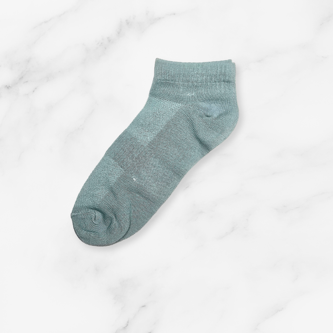 [10275] 5 Pairs Unisex's Low-Cut Ankle Cotton Socks - Versatile, Breathable & Odor-Resistant_2