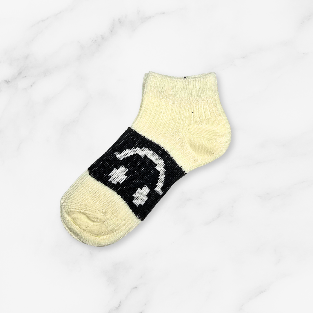 [10278] 5 Pairs Men's Low-Cut Ankle Cotton Socks - Versatile, Breathable & Odor-Resistant_2