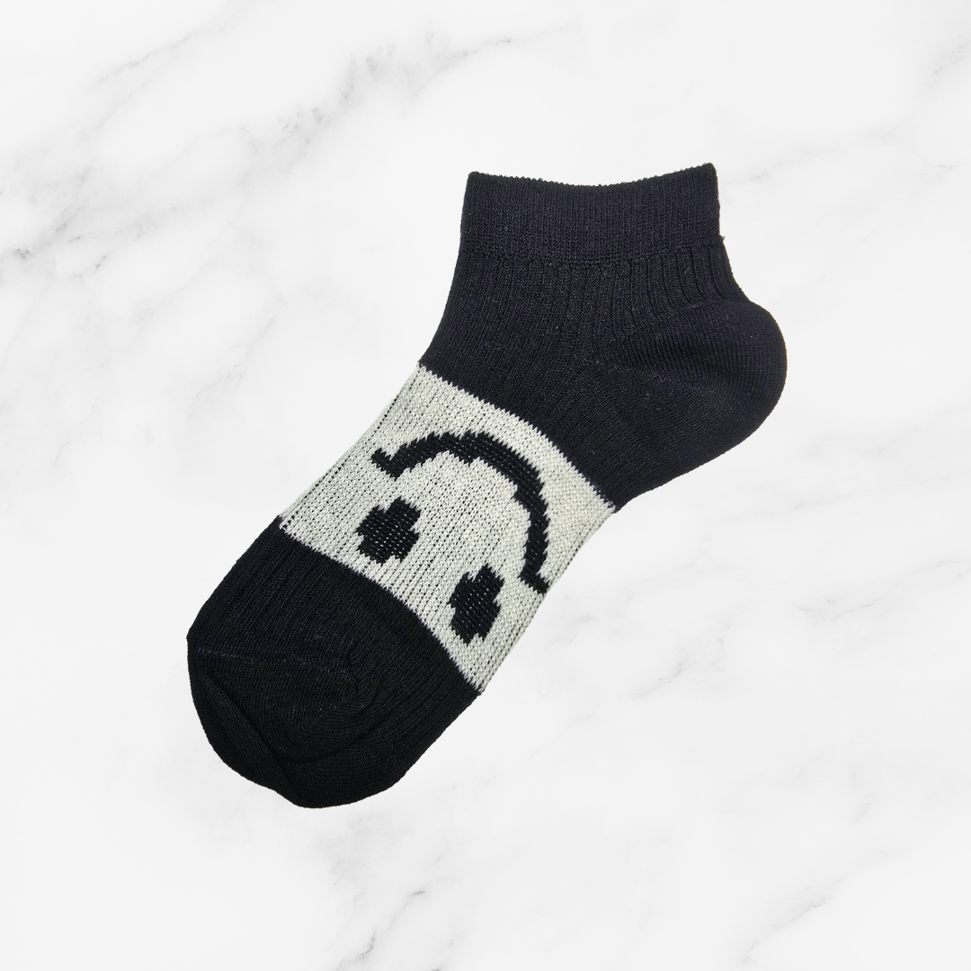 [10278] 5 Pairs Men's Low-Cut Ankle Cotton Socks - Versatile, Breathable & Odor-Resistant_3
