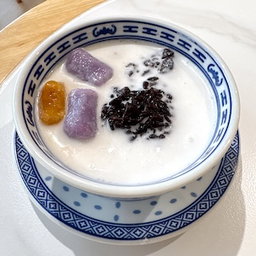Black Glutinous Rice + Taro Balls