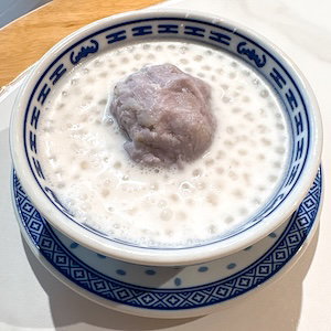 Coconut Sago + Yam Ball