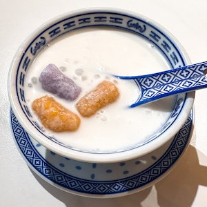 Coconut Sago + Taro Balls