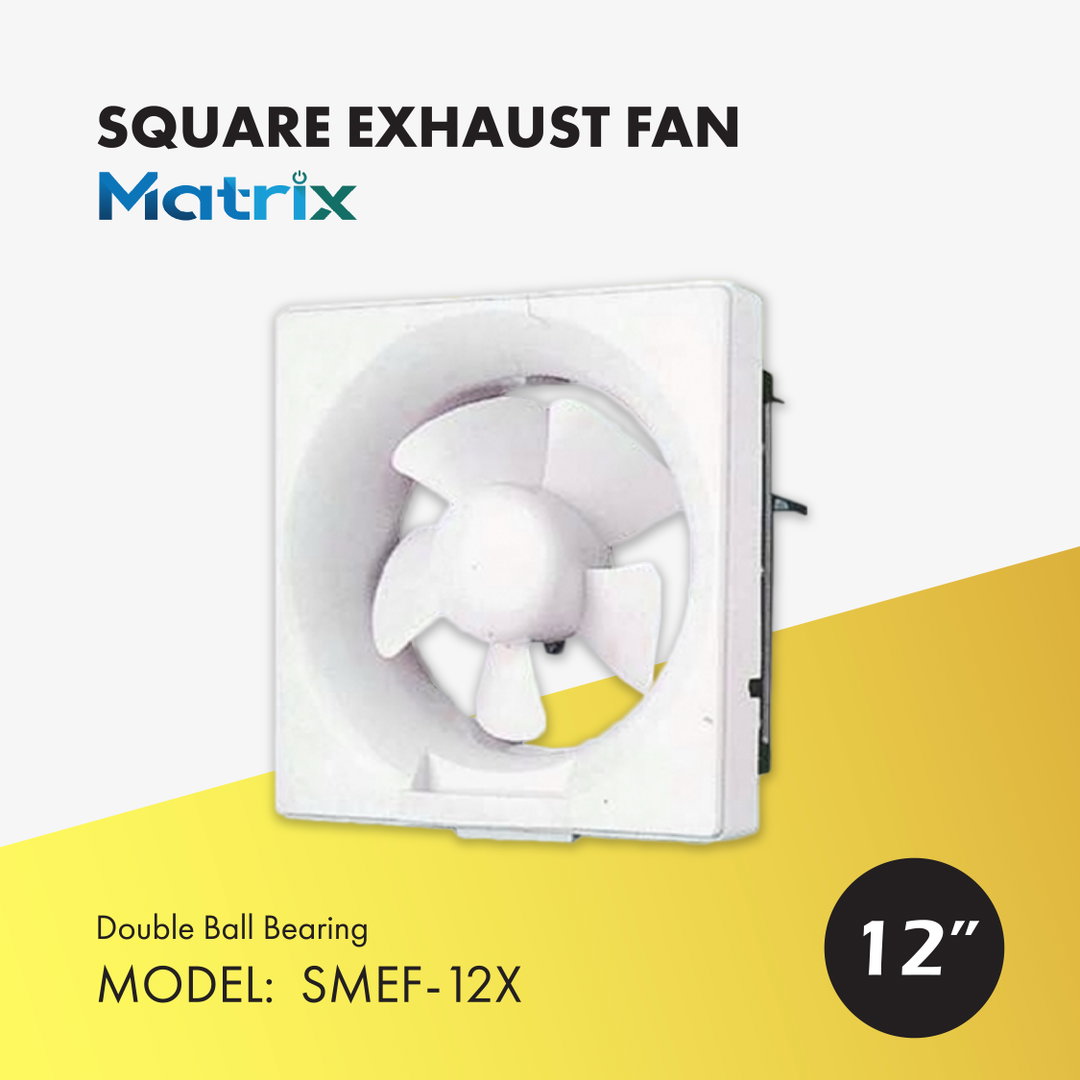 MATRIX 12" SQUARE EXHAUST FAN (SMEF-12X)