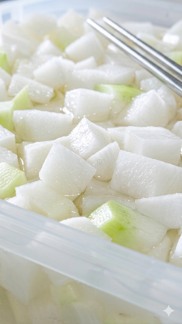 korean pickled radish (chicken-mu)_0