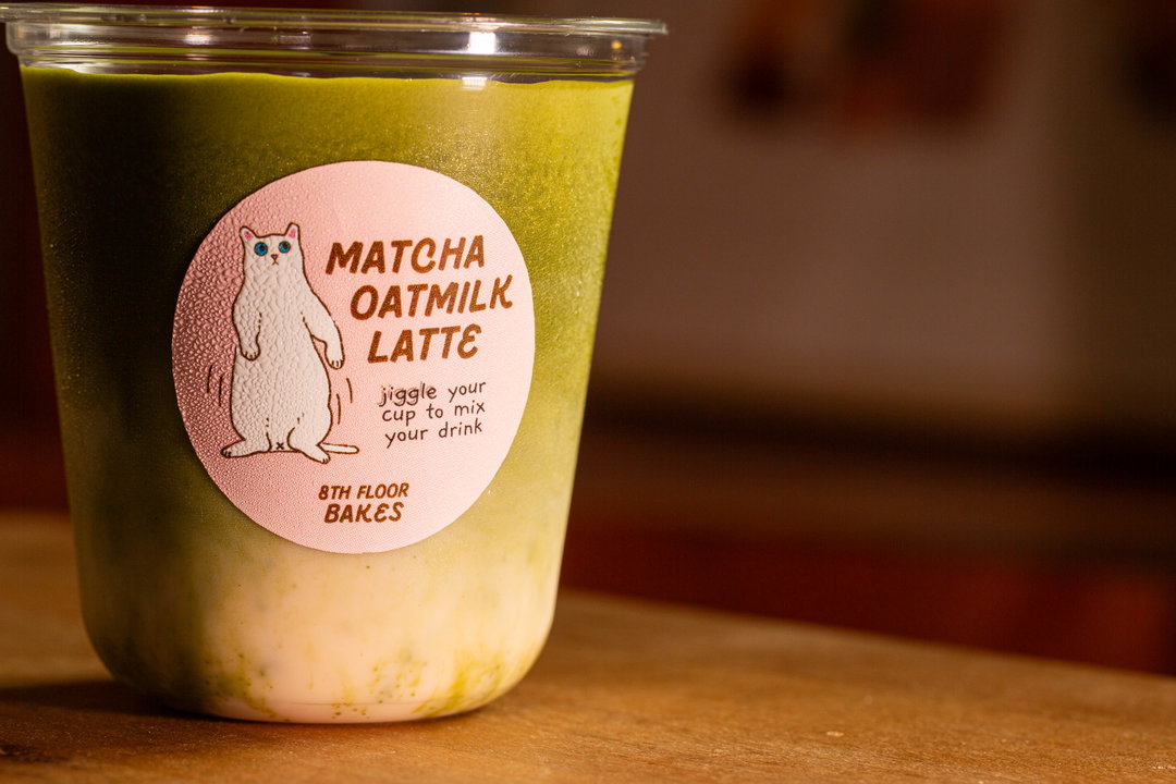 Iced Matcha Oatmilk Latte