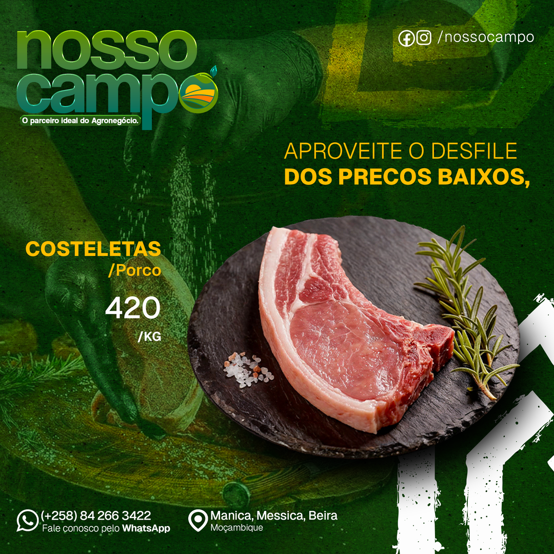 Costeletas de Porco