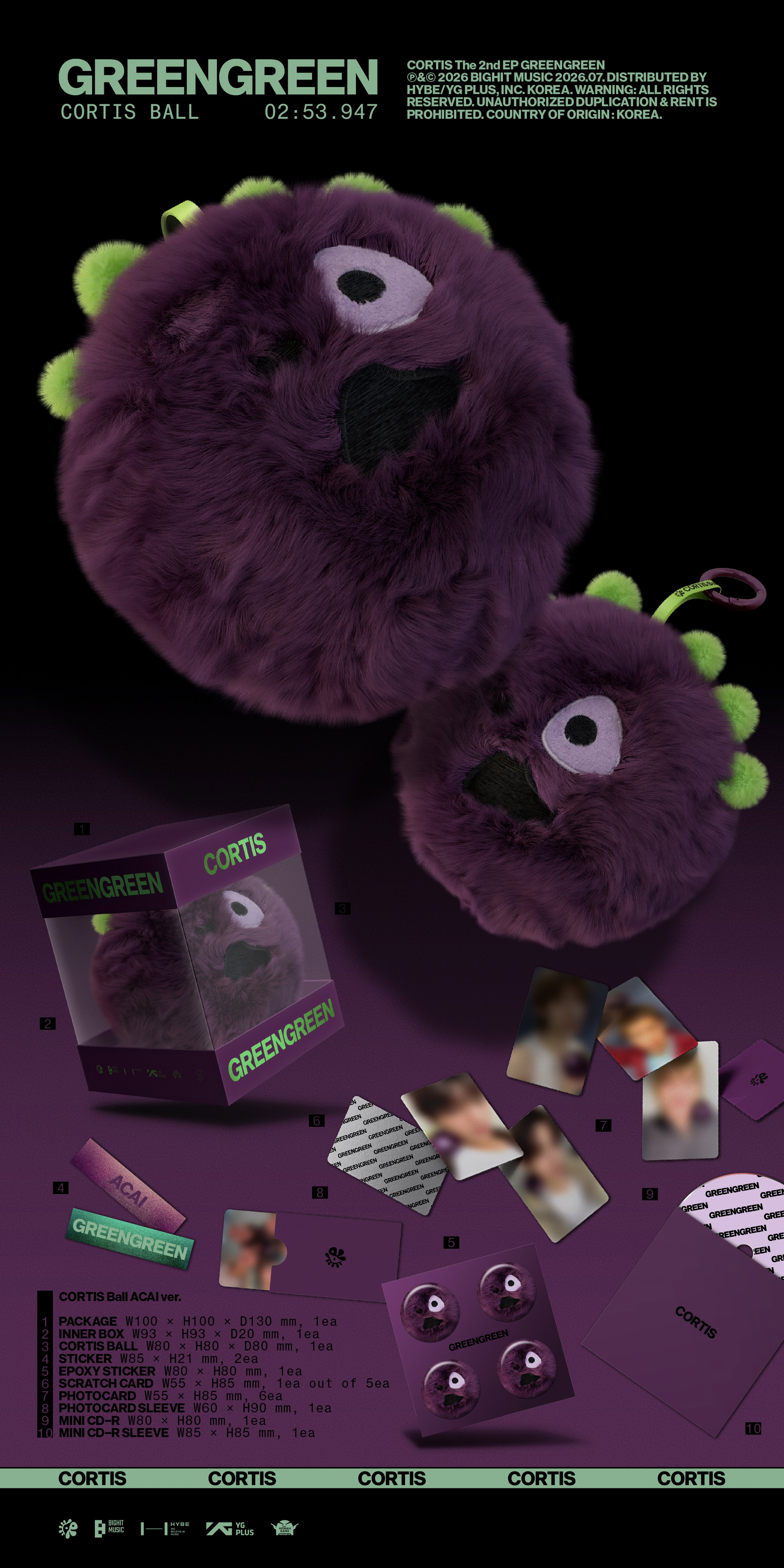 CORTIS The 2nd EP GREENGREEN (CORTIS Ball ver.)_3