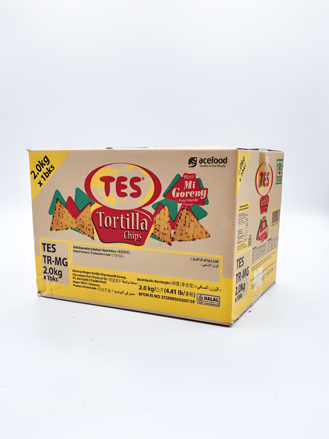 KEREPEK TORTILLA PERISA MI GORENG PEK 2 KG, 1 KG & 500 GM