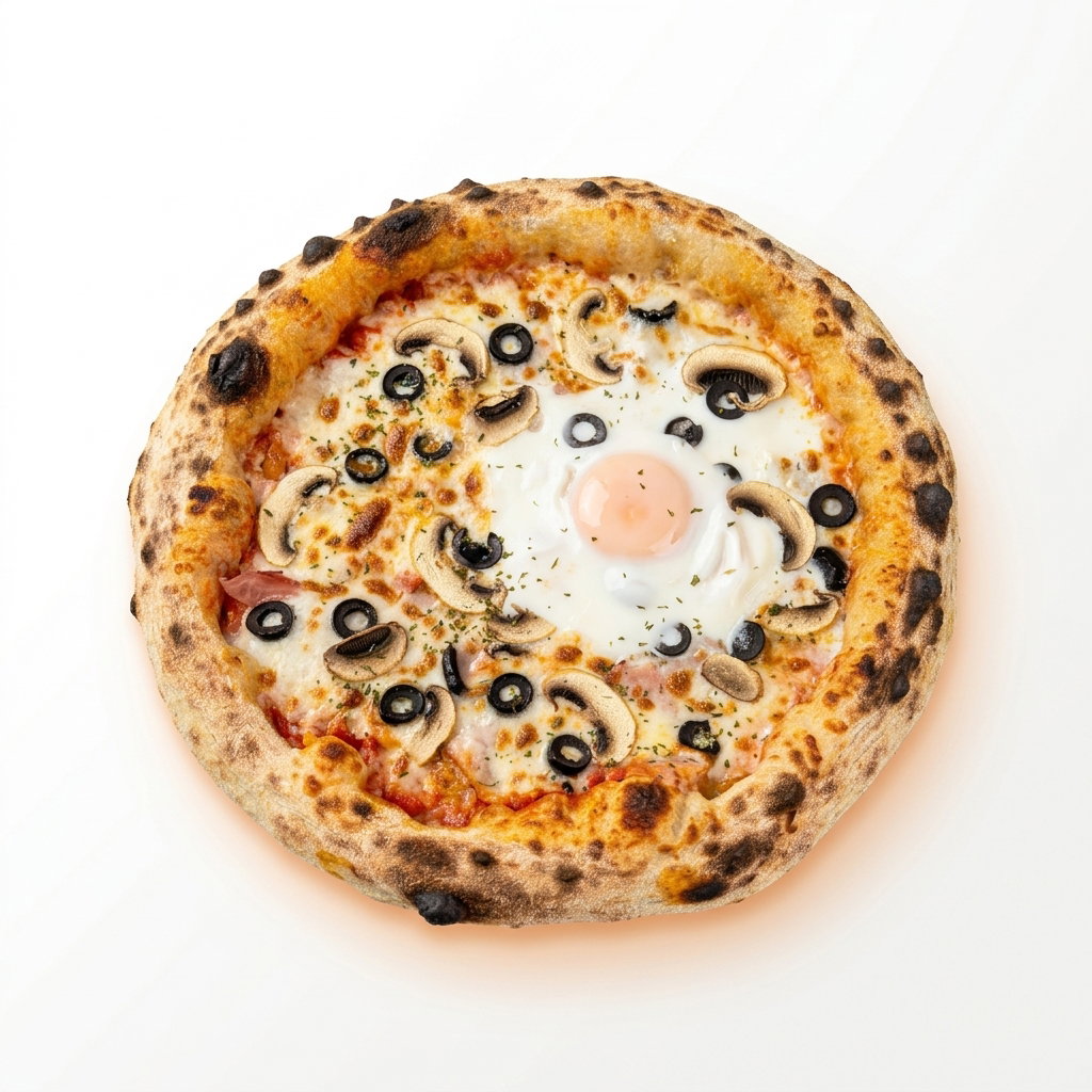 Breakfast pizza