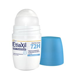 Etiaxil Déodorant Anti-Transpirant Protection 72h - Peaux Sensibles - Roll-On, 50ml