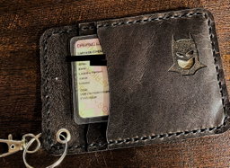 Bat-DAD Genuine leather card Holder 