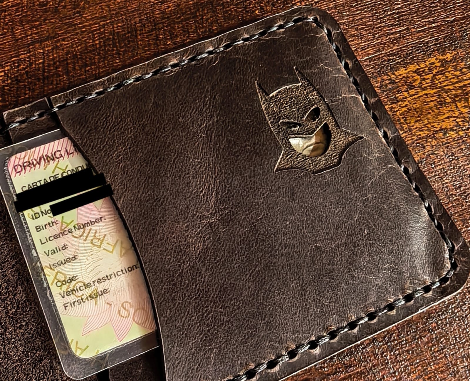 Bat-DAD Genuine leather card Holder _0