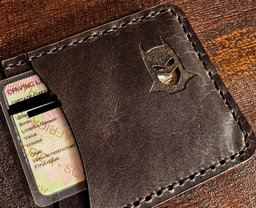 Bat-DAD Genuine leather card Holder 