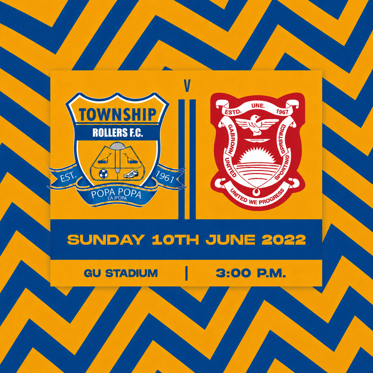 Township Rollers vs Gaborone United | 10 June |_0