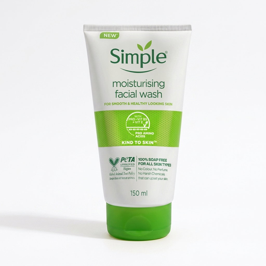 Simple Moisturizing Facial Wash 150ml