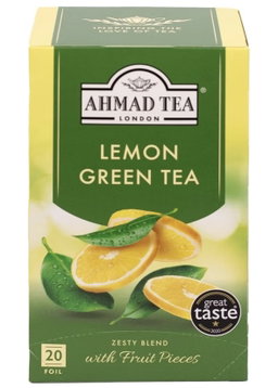 Ahmad Tea Lemon Vitality Green Tea