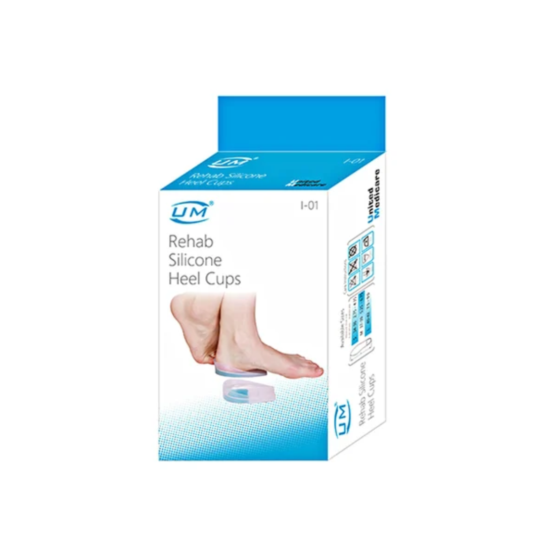 UM Rehab Silicone Heel Cups