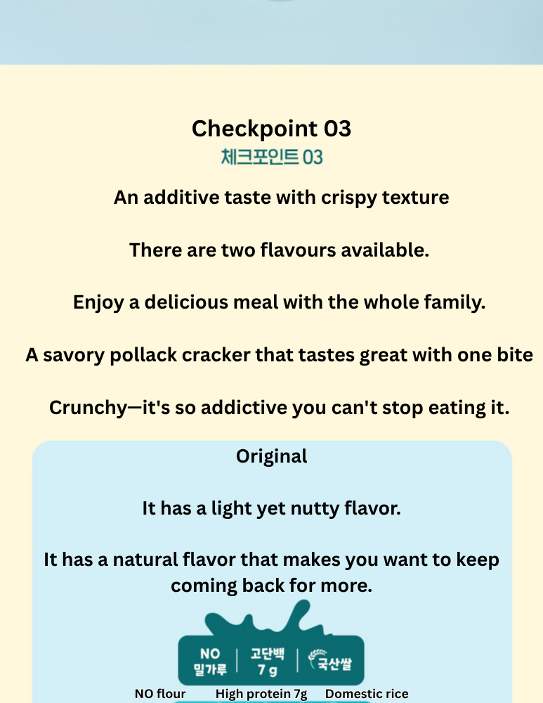 **NEW** Rice & Fish Chips (Original / Honey Butter)_6
