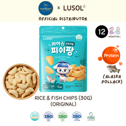 **NEW** Rice & Fish Chips (Original / Honey Butter)