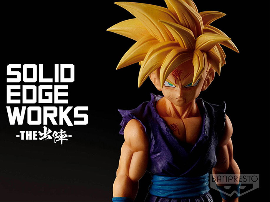 (Japan Version) Solid Edge Works [The Shutsujin] - Son Gohan SSJ2 “DRAGON BALL Z”_4