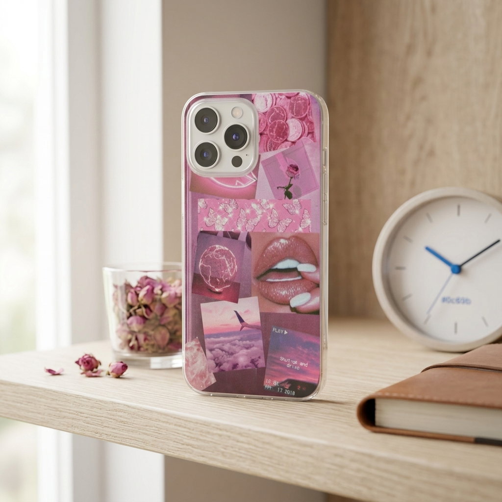 iPhone Case Life Pink 1ZW1008_1