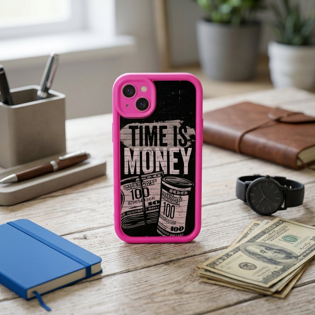 iPhone Case Time Is Money 1ZW1010_1