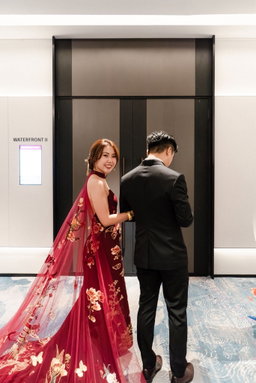 Folklore Cheongsam in Burgundy 