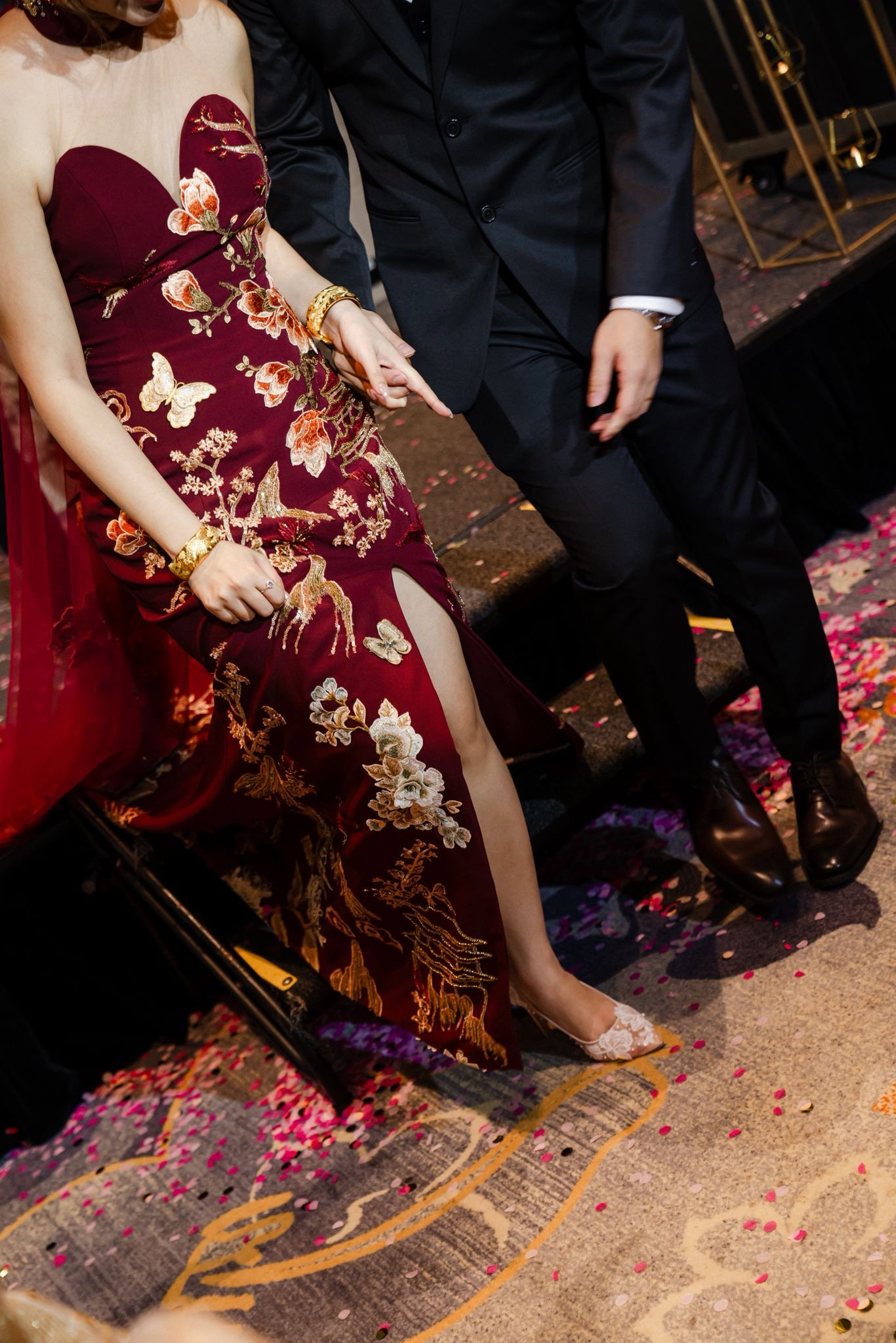 Folklore Cheongsam in Burgundy _5