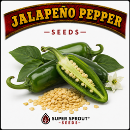 🫑JALAPENO PEPPER🫑 x 10+ organic seeds
