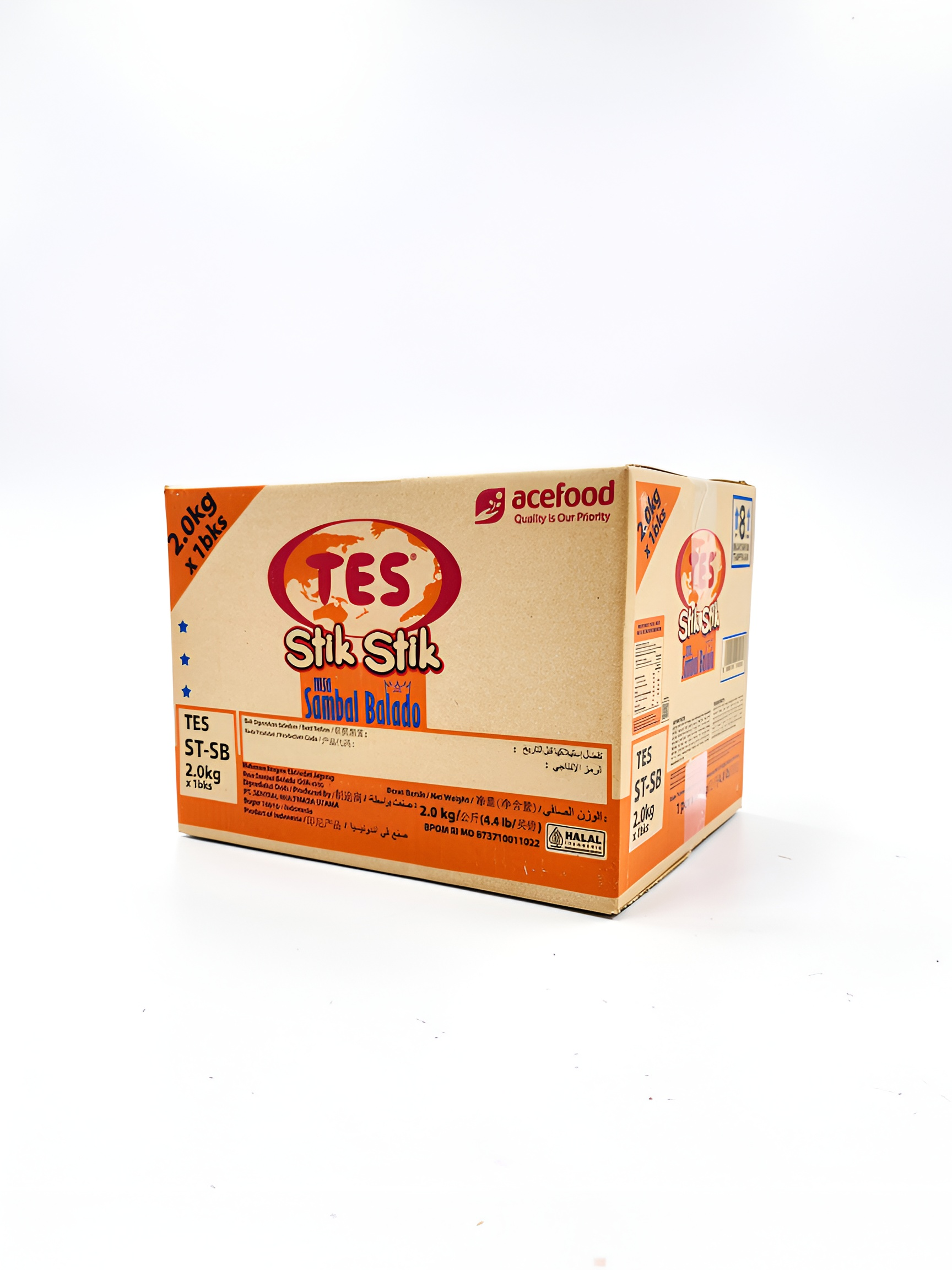 TES STIK-STIK SAMBAL BALADO PEK 2 KG, 1 KG & 500 GM_0