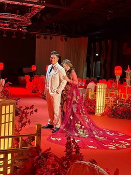 Folklore Cheongsam in Burgundy 
