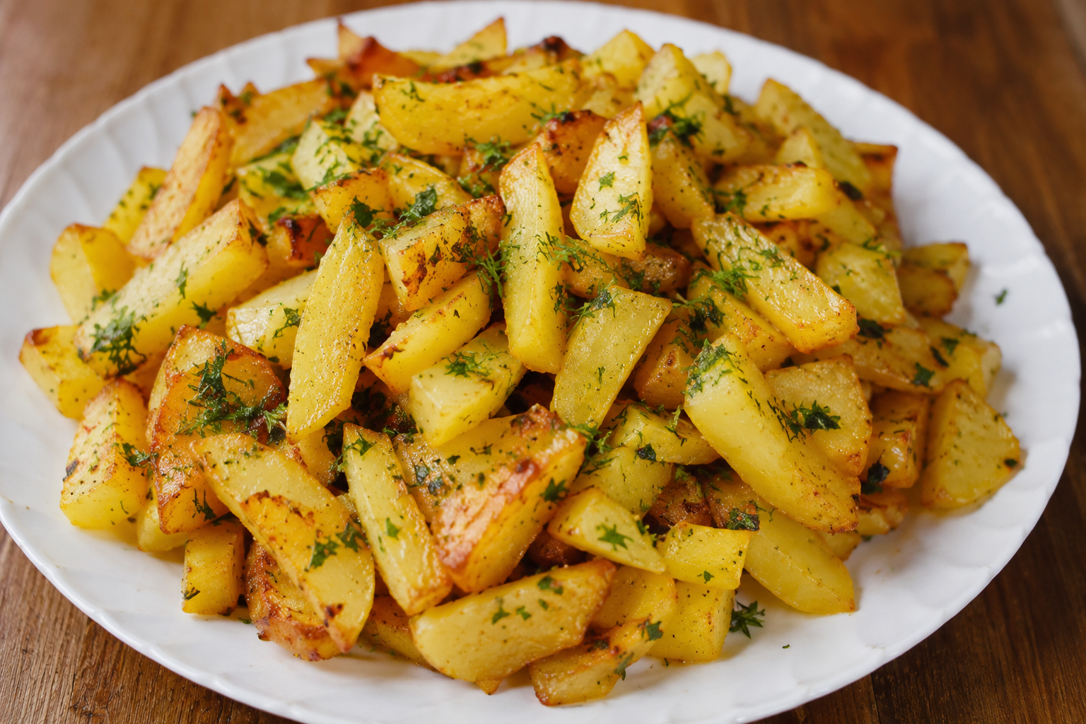 Fried potato / Жареный картофель (классический)_0