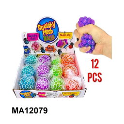 SQUISHY MESH STRESS BALL "12PCS"