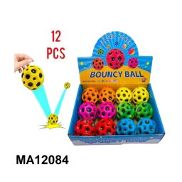 POP-UP JUMPING BOUNCY BALL "12PCS"