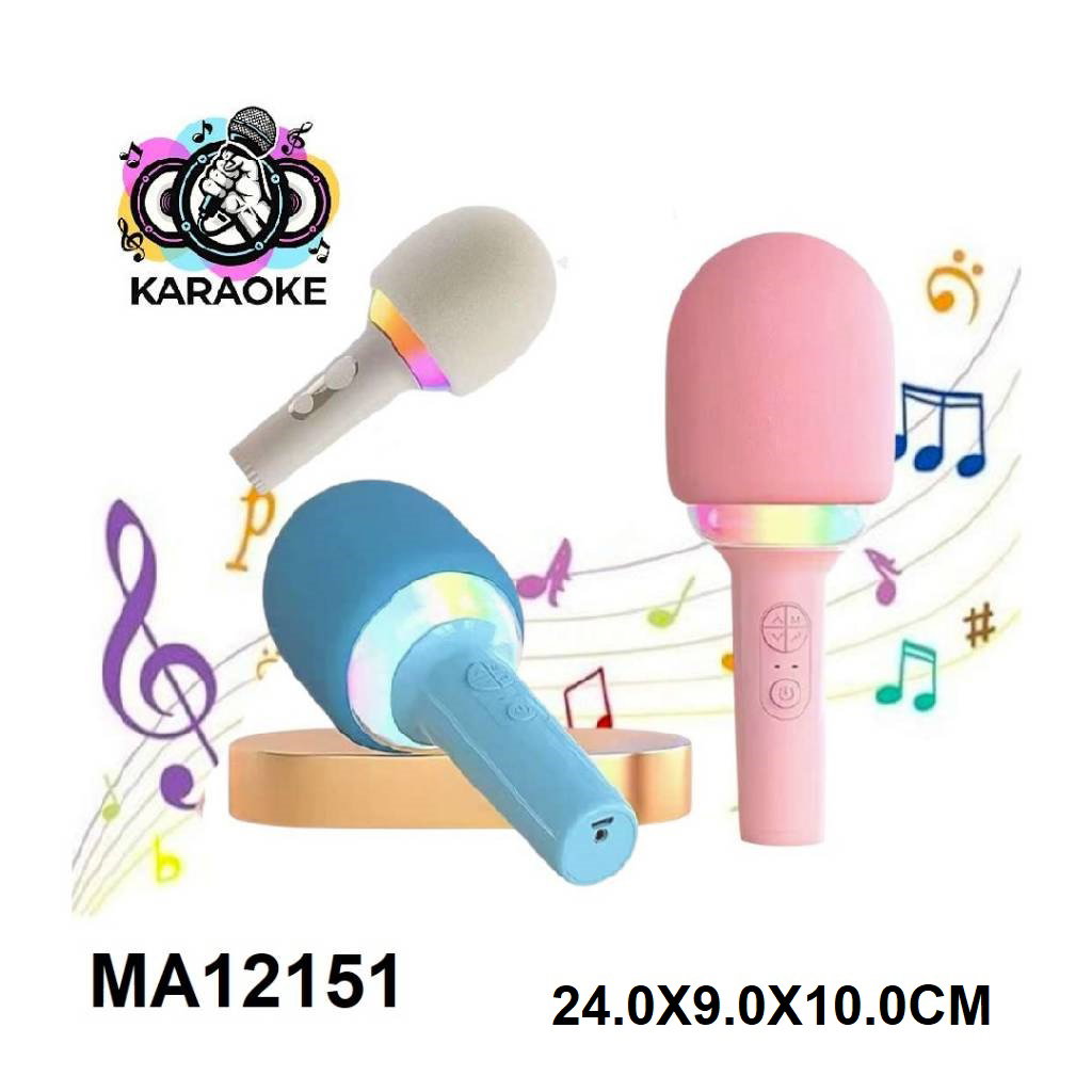 MICRO KARAOKE   & WIRELESS LED AMBIENT W/BLUETOOTH USB_0