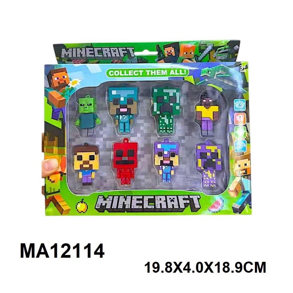MINIATURE SET MINECRAFT 