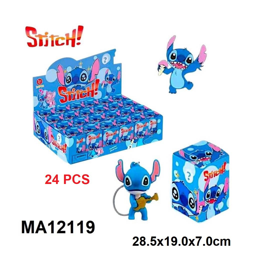 SILICONE KEYCHAIN STITSH "24PCS"_0