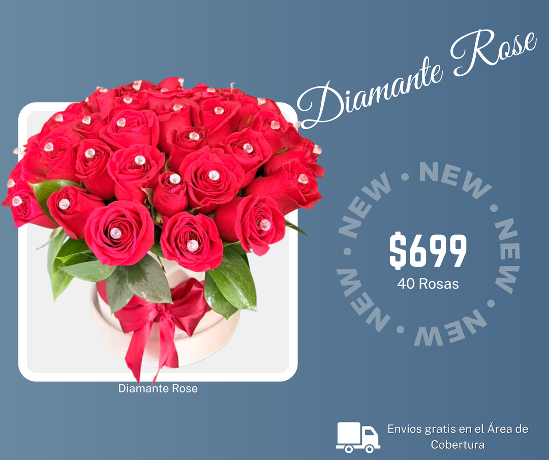 Diamante Rose