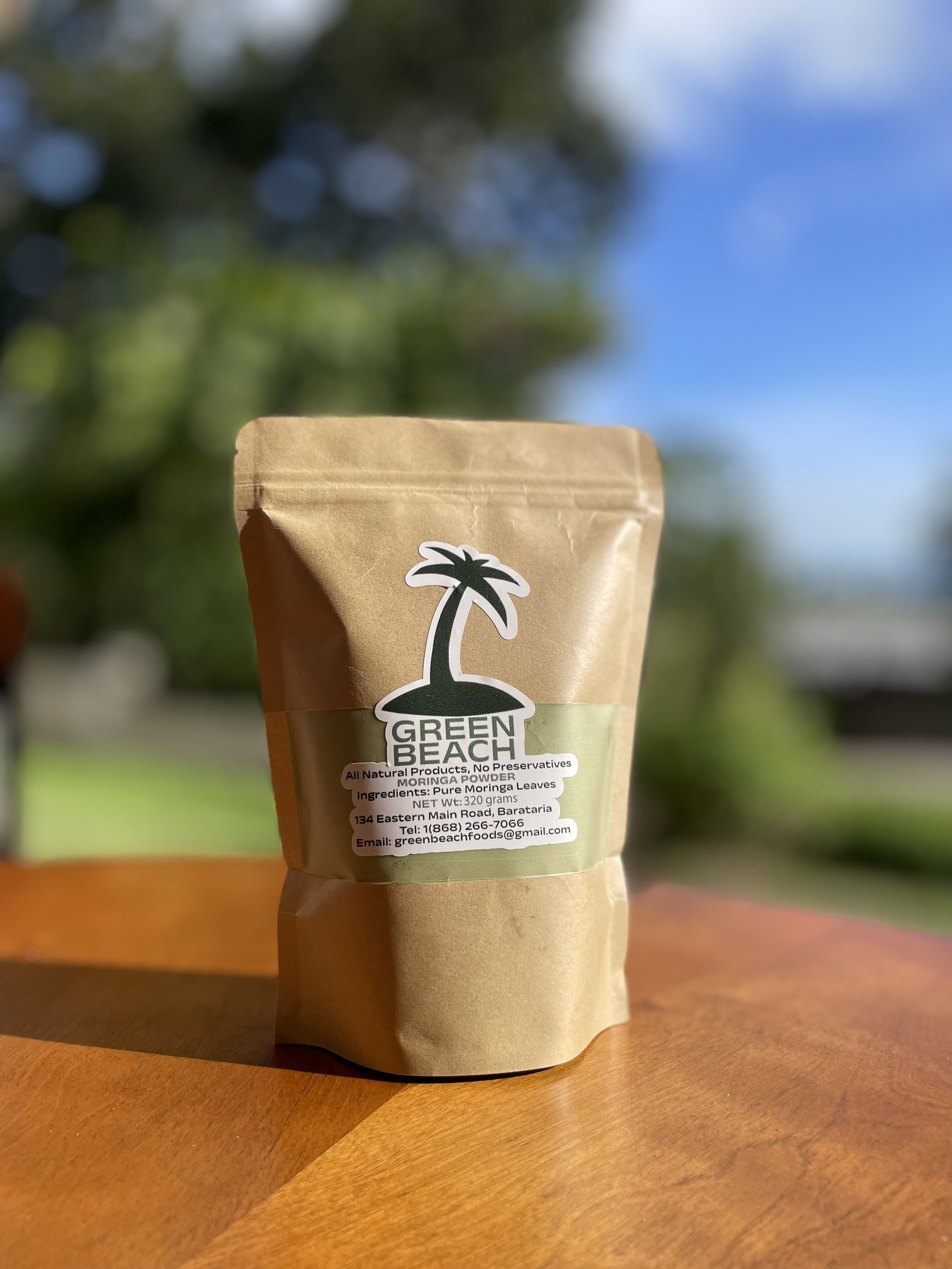 Moringa Powder (220g) GreenBeach Health Foods (Imported From Egypt)_0