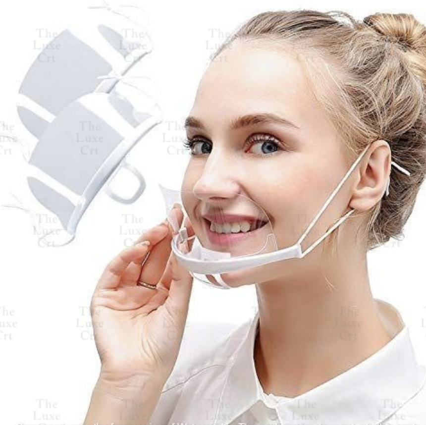 Plastic Shield Protection Face Mask Clear 1PC