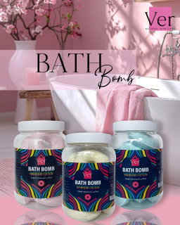 VER Bath Bomb Donuts Rainbow Edition