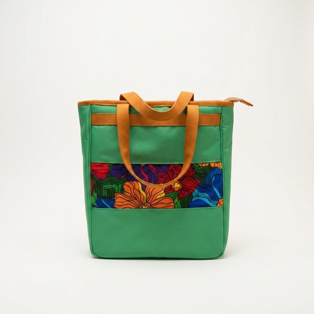 Nia Tote Kelly green