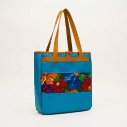 Nia Tote Aqua blue